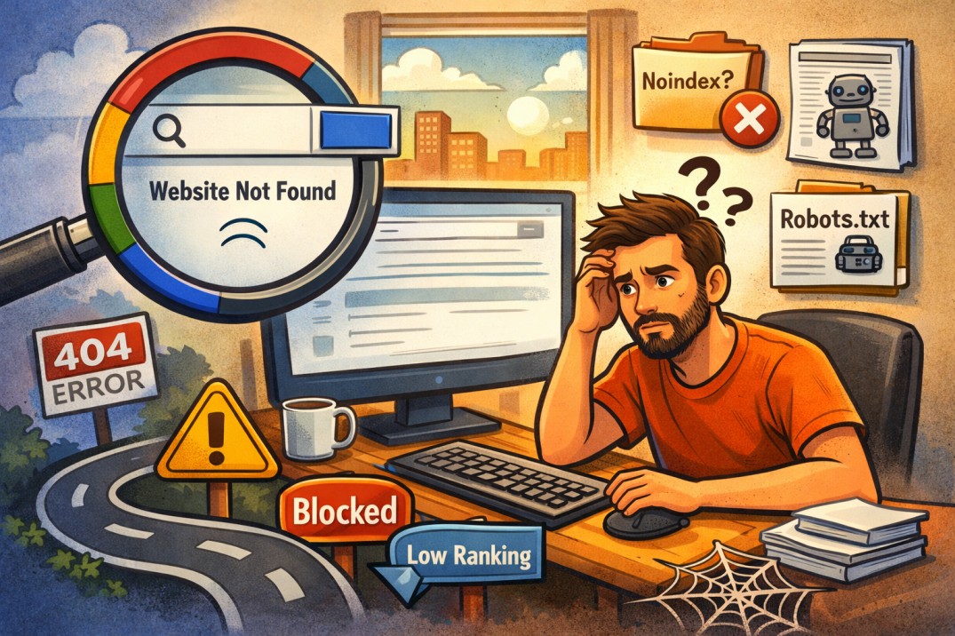 Why My Website Is Not Showing on Google? 9 Real Reasons & How to Fix Them (Step-by-Step)